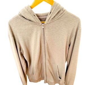 All Saints beige hoodie size extra small